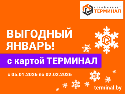 Выгодный январь с картой ТЕРМИНАЛ