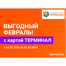 Выгодный февраль с картой ТЕРМИНАЛ