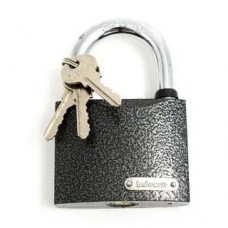 Замок навесной Bohrer ПД-63 (автомат, дужка сталь 10 мм, 3 ключа), Китай