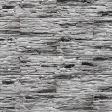 Плита Stone mill гипс.дек.Сланец саянский антрацит ПГД-1-Л, арт. 0109 (0,6м²), РБ