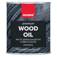 Масло деревозащитное NEOMID Premium, белый, 0,75 л, Россия