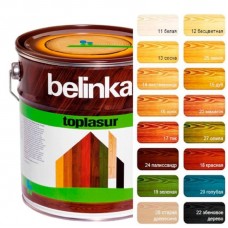 Belinka Toplasur №12, бесцветная, лазурь для дерева, 1л, Словения