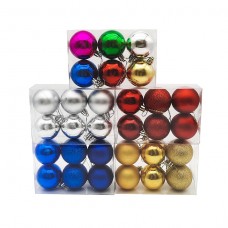 Елочное украшение «ШАР ЦВЕТНОЙ» (набор 6 шт.) COL-561, Китай