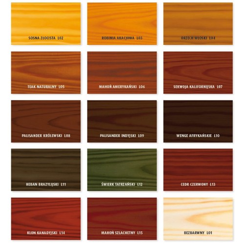 Vidaron Лакоморилка для дерева L08 Королевский палисандр 0,75л, Польша