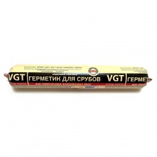 Герметик VGT акриловый (мастика) для срубов, венге 0,9 кг, Россия