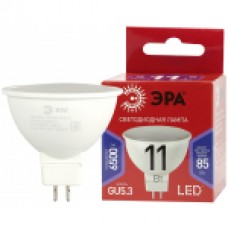 Лампа светодиодная ЭРА RED LINE LED MR16-11W-840-GU5.3 R, 11Вт софит нейтральный белый, Китай