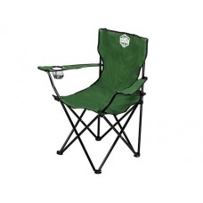 Кресло складное кемпинговое ARIZONE с держ.для бут+чехол, зеленое, серия Coyote арт.42-909200, Китай