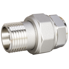 Сгон разъемный (американка) LD Pride DN15 (1/2") ВР/НР латунь, Россия
