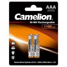 Аккумулятор Camelion AAA-1100mAh Ni-Mh 1.2В (2шт в упак), Китай