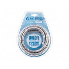Шланг душевой, AV Engineering SUS/EPDM, 1/2" г-г 150-200 см, мат., Китай