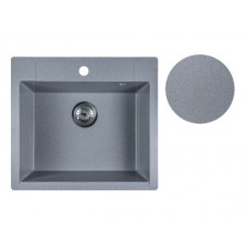Мойка кухонная AV Engineering из искусственного камня UNIT серебро 550х500 мм арт.AVE550500SLA, РБ