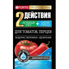 Удобрение водорастворимое Bona Forte, для томатов и перцев, Россия