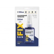 Герметик SANFIX анаэробный разборный, ср. прочн, средней вязкости 50 мл., блистер синий, Россия
