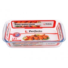 Форма PERFECTO LINEA из жаропрочного стекла, 1,6 л, прямоугольная, 295х176х51 мм, 12-160010, Китай