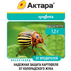 Инсектицид "Актара ВДГ", 1,2г, Украина
