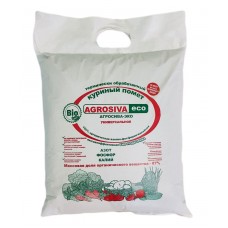 Удобрение Agrosiva органическое на основе куриного помета АГРОСИВА-эко гранулы 5кг, Беларусь