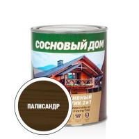 Пропитка Сосновый дом декоративно-защитный состав 2,7л палисандр, Россия