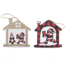 Елочное украшение "Домик" RF9-081, Китай