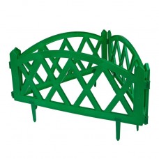 Забор декоративный MODERN №4, 3х0,35 м, зеленый, GARDENPLAST, арт.50113, РБ