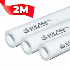 Труба Valfex SDR 6 PN20 ф20х3,4 мм  ШТАНГА 2 МЕТРА белая, Россия