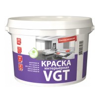 Краска ВД-АК-2180 интерьерная белоснежная (влагостойкая), 3 кг, РФ