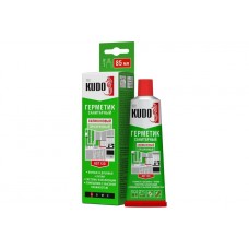 Герметик KUDO силиконовый санитарный белый, тюбик 85 мл KST-121, РФ