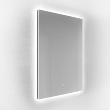 Зеркало Алмина 600х800мм с сенсорным выключателем, в алюминиевом профиле арт. ФР-1541, Россия