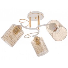 Светильник Айтин-Про НПБ 02-3х60-101 XA1250B/3 белый/золото, Беларусь