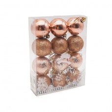 Елочное украшение «НОВОГОДНИЙ МИКС» (набор 12 шт.) GOLD23-6145, Китай