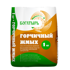 Жмых горчичный Богатырь 1кг/2,5л, Россия