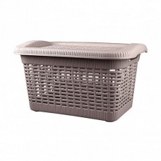 Корзина универсальная 20л, 450х300х250мм коричневый, Россия