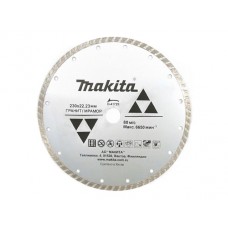 Алмазный круг Makita 230х22,23 мм по граниту Turbo, арт.D-41729, Китай