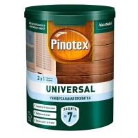 Пропитка для дерева PINOTEX Universal 2 в 1 орегон 0,9л, Россия