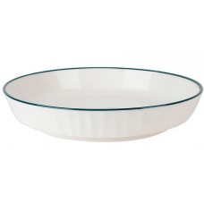 Тарелка "Notele.Green" d=21см. v=700мл. (фарфор) 0462021, Китай