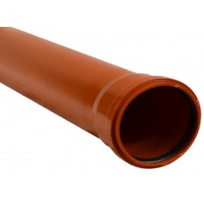 Труба канализационная наружная Drewplast ПВХ 160х2000 3,2 мм, Польша