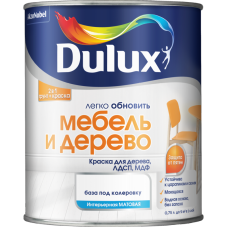 Краска DULUX Мебель и Дерево 2л база для насыщенных тонов BC 5327301, Россия