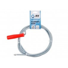 Трос сантехнический пружинный AV Engineering ф 9 мм длина 3 м арт.AVE34009030, Китай