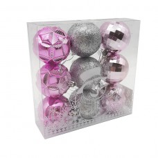 Елочное украшение «ШАР БАРБИ» (набор 9 шт.) BAR23-6074, Китай