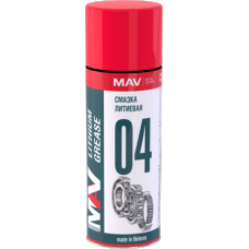 Смазка литиевая MAV lithium grease аэрозоль 520 мл 21628-280, Беларусь