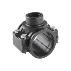Хомут ПЭ 90 х 1" вн., AV Engineering, арт.AVE1009001, Китай