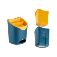 Подставка для столовых приборов PERFECTO LINEA, сине-желтая, арт.34-118167, Китай