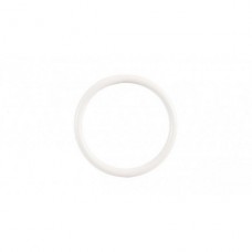 Кольцо Lm Decor шумное YR001 16/19мм, белый глянец (10шт), Китай