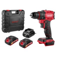 Дрель-шуруповерт WORTEX аккумуляторная LX BD 1815-1 Li  ALL1 XLT 18В, арт.1333697, Китай