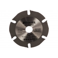 Диск пильный Ritter OptimCutter 125х22,2 6T тв. зуба (по дереву, пластику, гипсокарт) для УШМ, Китай