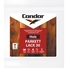 Лак Condor для паркета водно-дисперсионный полиуретановый Holz Parkett Lack 30 2кг, Беларусь