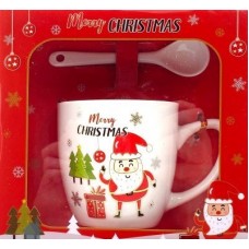 Набор подарочный (кружка, ложка) из фарфора Арт.АТ-1439В, Китай