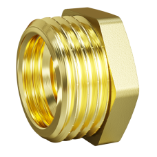 Футорка LD Pride DN15х8 (1/2" НР х 1/4" ВР) латунь, Россия