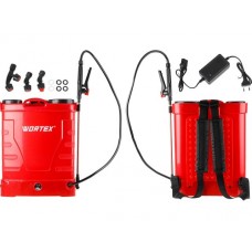 Опрыскиватель WORTEX аккумуляторный KS 1670 в кор. 12В, 1 акк., 8 Ач, 16 л, арт.1334463, Китай