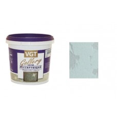 Состав лессирующий VGT Gallery полупрозрачный, серебристо-белый, 2,2 кг, Россия