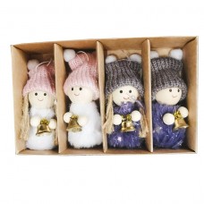 Декор "ДЕВОЧКА С КОЛОКОЛЬЧИКОМ" 12A-004 (13х8х3см), Китай